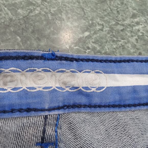 Vintage Y2K Low Rise Pepe Jeans London Straight Womens 31 Dark Denim Blue Stitch - Picture 14 of 16